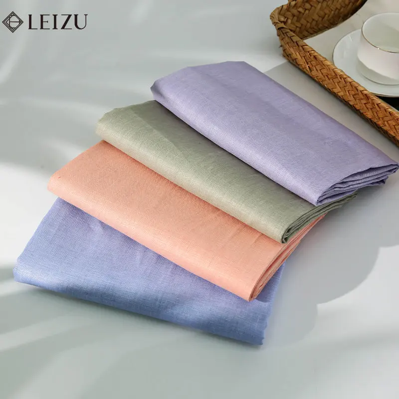 

1/2 ярда 100% льняной ткани, окрашенной натуральными растительными красителями, однотонная, дышащая, для шитья одежды, штор, скатертей своими руками