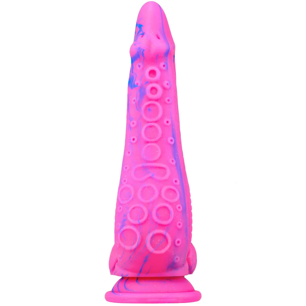 TleMeny Colorful Octopus Tentacle Sucker Anal Plug Dilator Dildos Butt Plug Stimulator Prostate Massager Anal Sex Toy For Women