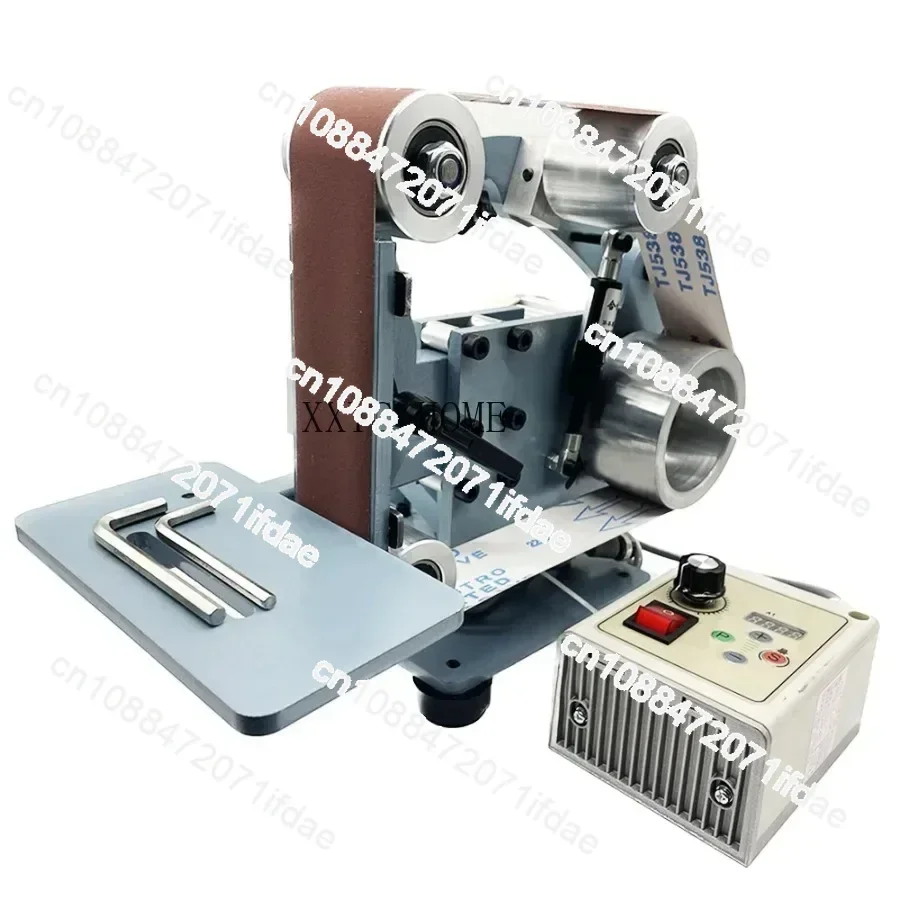 Belt Grinder Machine 1200W Multifunctional Vertical & Horizontal Belt Sander Polisher Sharpener Polishing Machine 915x50mm