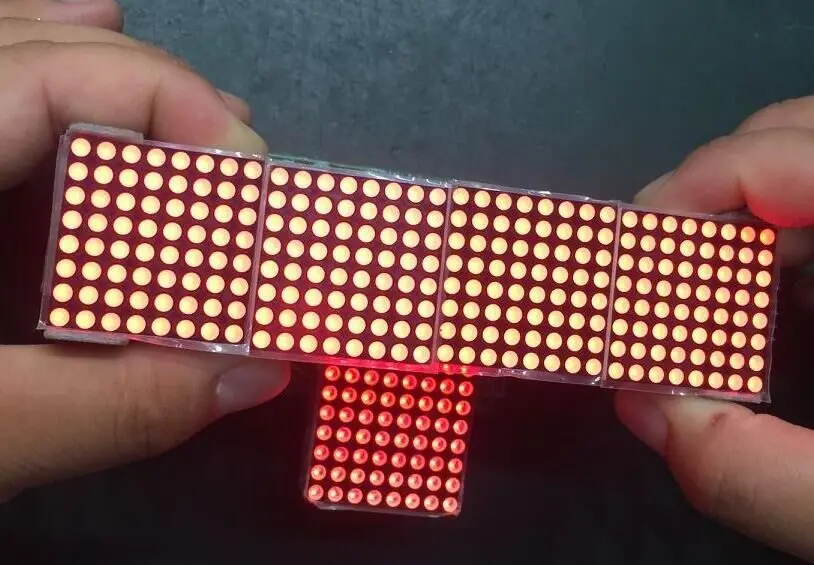 Modulo Arduino Display LED Matrix 8x32 AZ-MAX7219 - 4 In 1 Per Arduino Modulo Arduino Display LED Matrix 8x32 AZ-MAX7219 - 4 In 1 Per Arduino