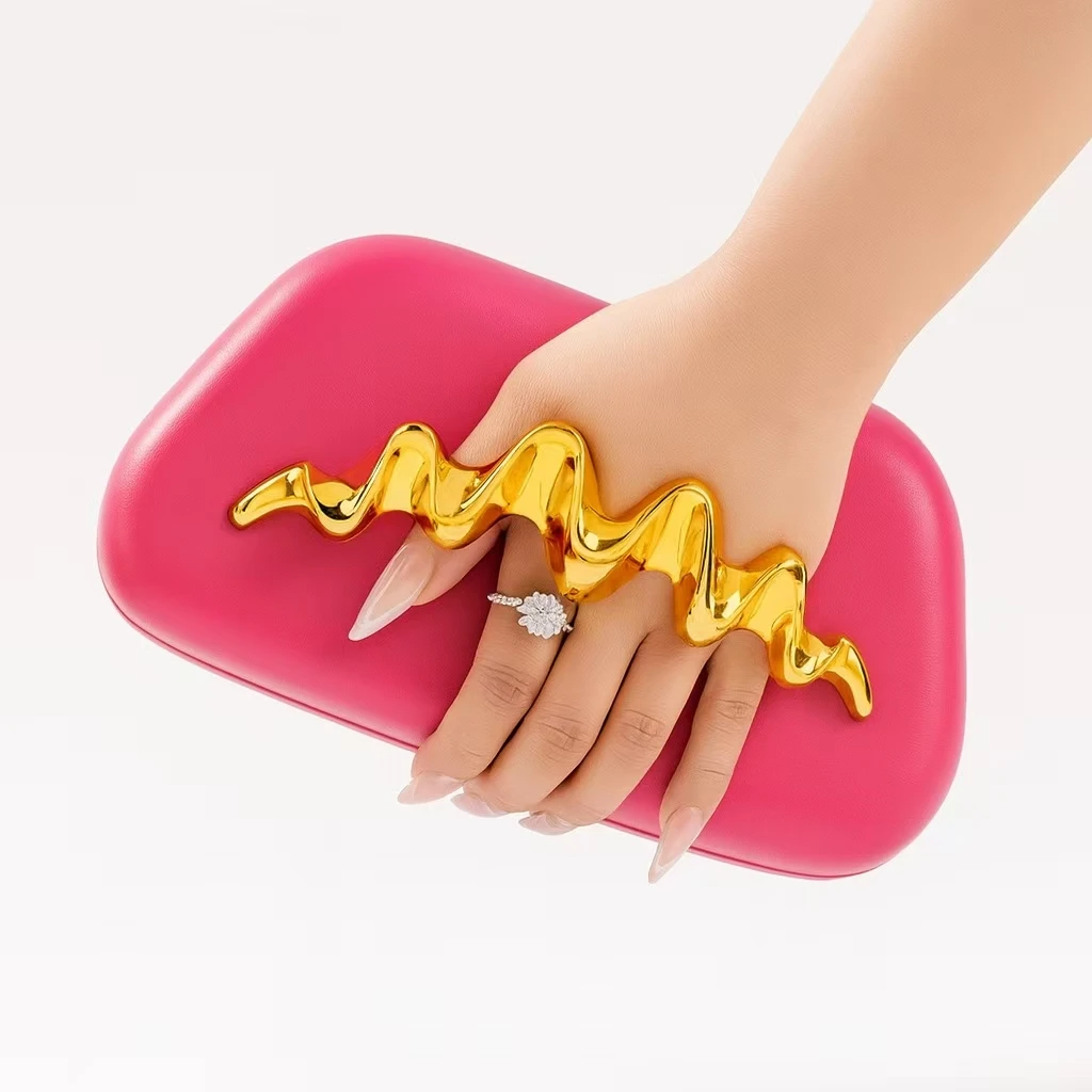 

Шикарная вечерняя сумочка-клатч Hotpink 2026 для женщин