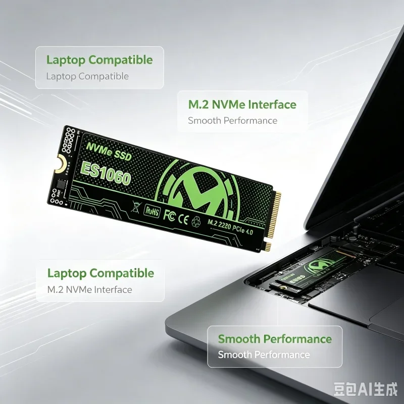 ES1060 M.2 NVMe SSD PCIe Gen4 High Performance Internal Drive 2TB 4TB Storage Upgrade For PS5 Desktop Laptop