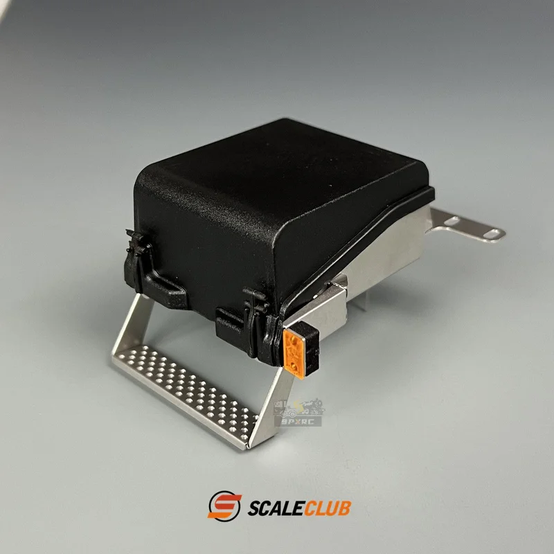 Scaleclub Model For Scania 770s Upgrade Battery Box With Stair Treads Heavy Towing For Tamiya  Lesu Rc Truck Trailer Tipper