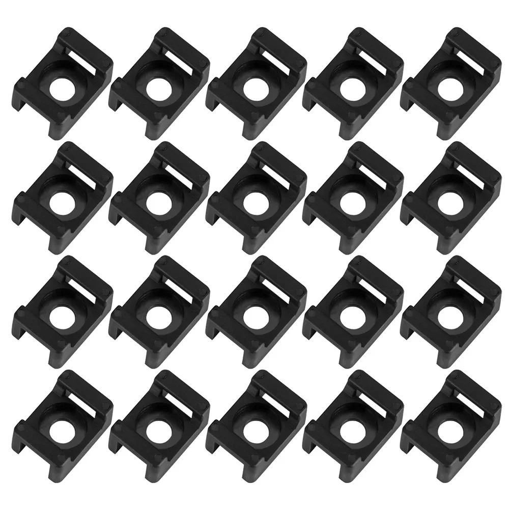 

500Pcs Wire Fixing Clips Premium Nylon Cord Management System for Home Office Clean Wiring Retaining Clamps Cord Management