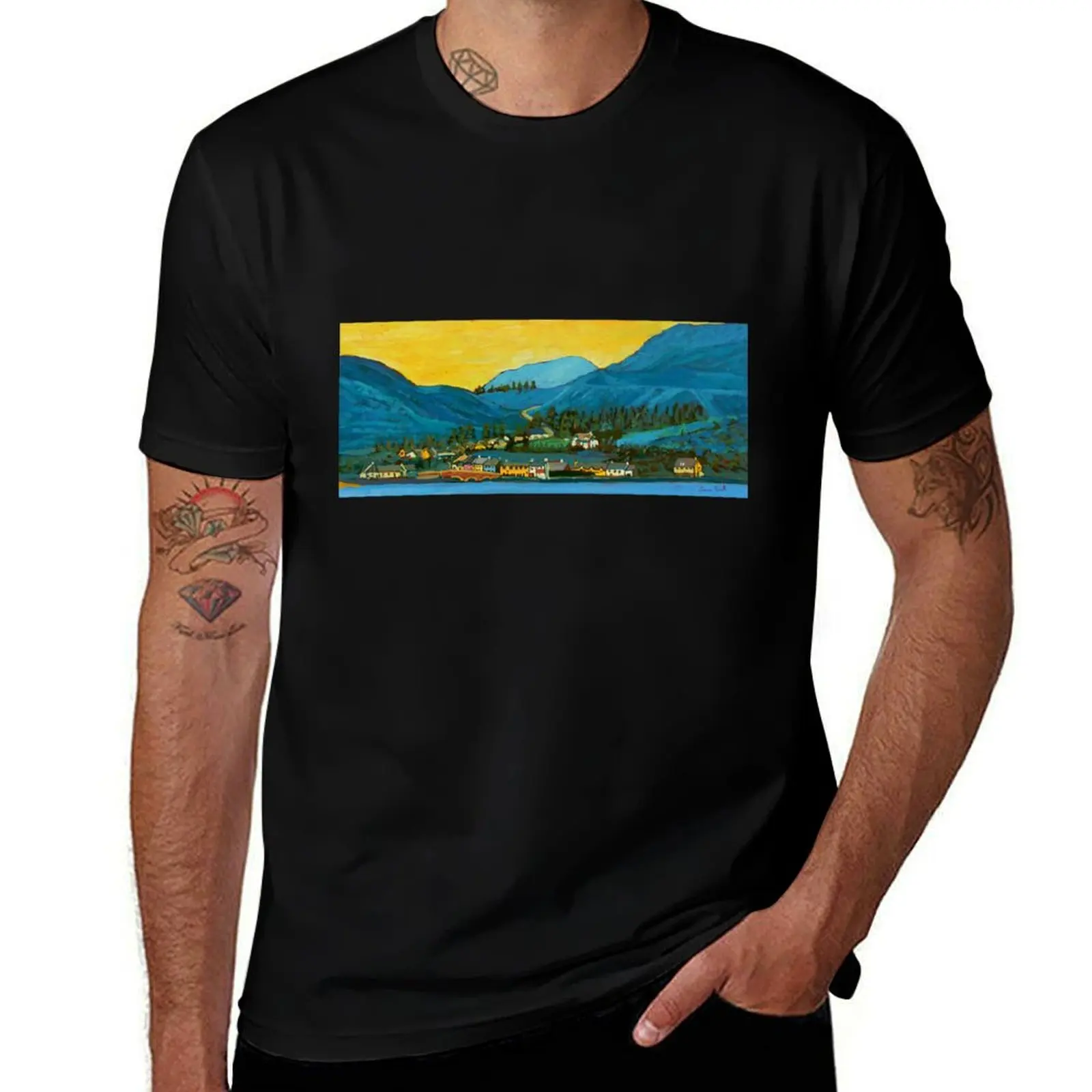 

Leenane / Leenaun, Galway, Ireland T-Shirt blacks cute clothes big and tall t shirts for men