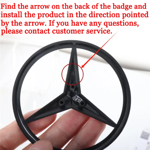 لمرسيدس بنز سيارة الأصلي الخلفي شارة الذيل شعار لاصقة تزيين ل W204 C300 الفئة 2008 2009 2010 2011 2012 2013 2015