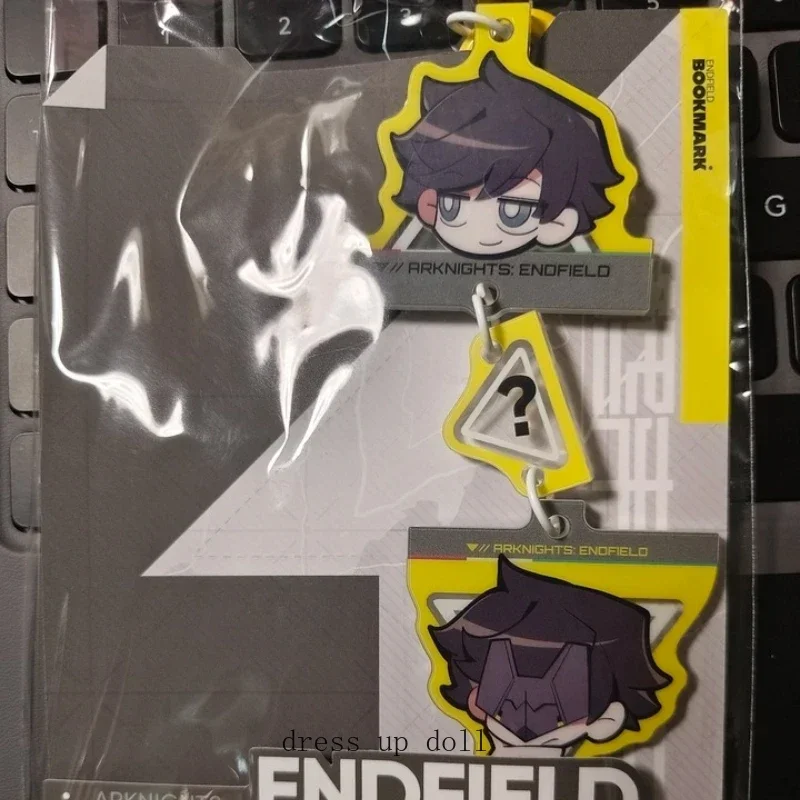 Anime Game Arknights Endfield Break Time Kawaii Cosplay Acrylic Keychain Yvonne Cartoon Keyring Charm Pendants Gifts
