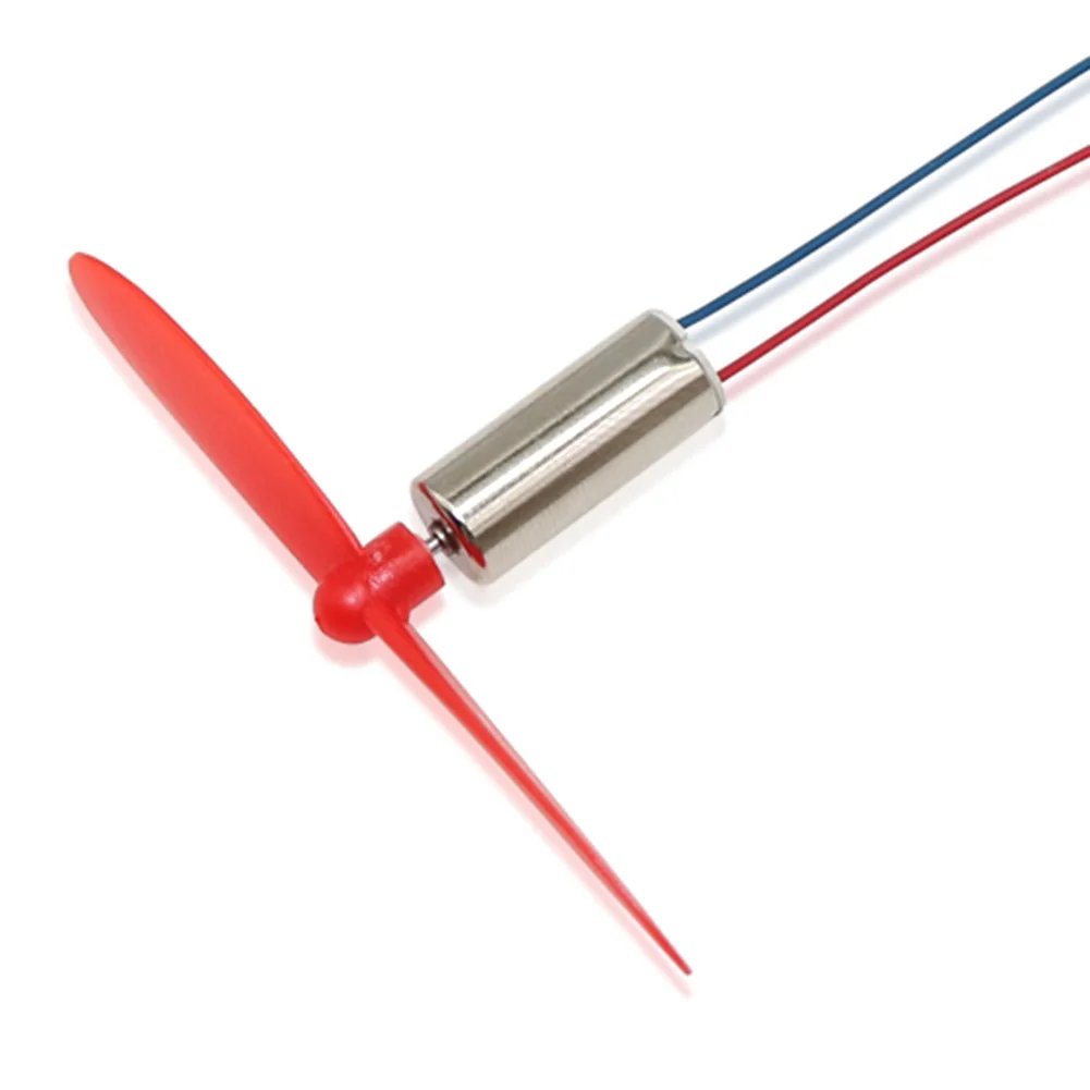 Lightweight Coreless Motor Set 4PCS 7x16mm 3.7V DC with High RPM Capability for DIY Helicopter and Micro-UAV Development Tasks