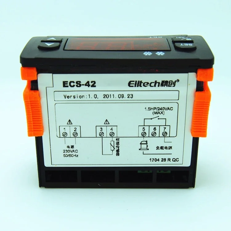 Jingchuang temperature controller ECS-42/41/40/50/100 commercial supermarket cabinet refrigeration defrosting 30A relay