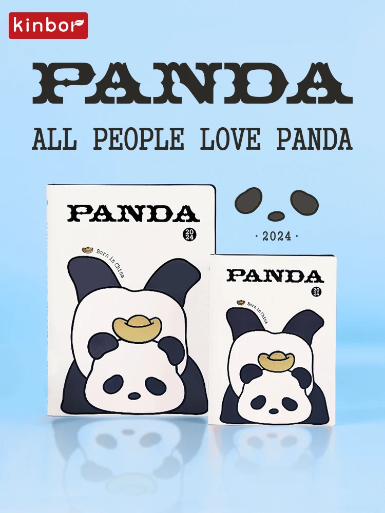 مفكرة كينبور-باندا ، صفحة واحدة في اليوم ، مذكرات باندا ، سنة محدودة ، دفتر جدولة ، دفاتر ملاحظات ومجلات ، A6 ، A5 ، 2024