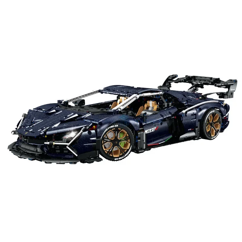 Limitowana edycja gwiaździste klocki Supercar MOC 10624 Model klocków budowlanych Speed Sports pojazd wyścigowy zestaw zabawek dla dzieci chłopców prezent dla dorosłych