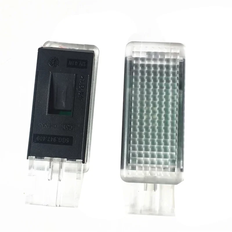 

B03C-2X Car Interior LED Footwell Light Foot Lamp Cable Harness For PASSAT B7 B8 CC Golf 7 MK7 7.5 Jetta Tiguan MK2 5GG947409