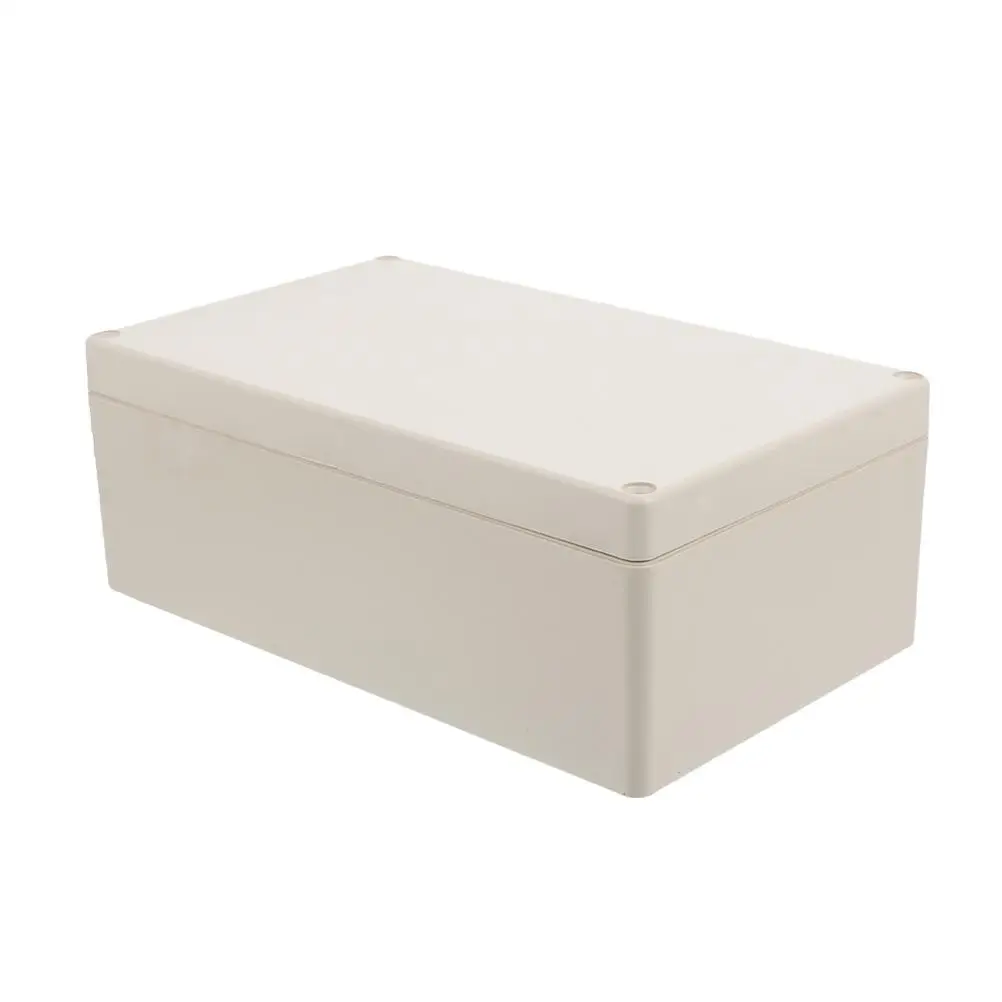 Plastic Waterproof Junction Box 75x120x200 Lightweight Compact Outdoor Cable Covers Electrical Storage Box DIY Project