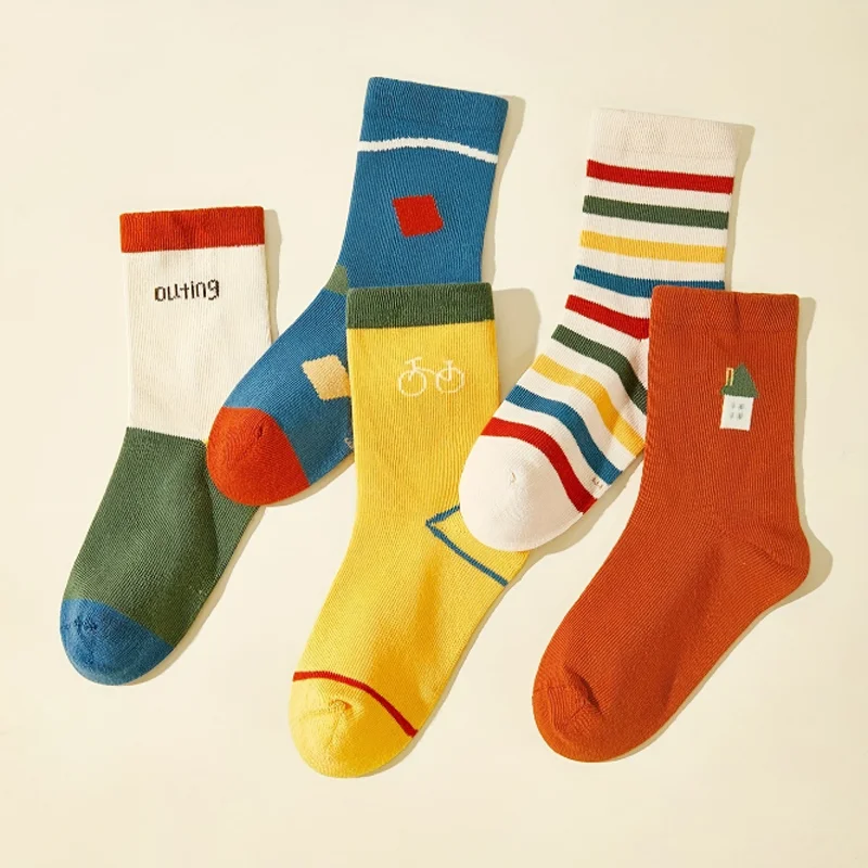 5Pair/lot New boys girls socks