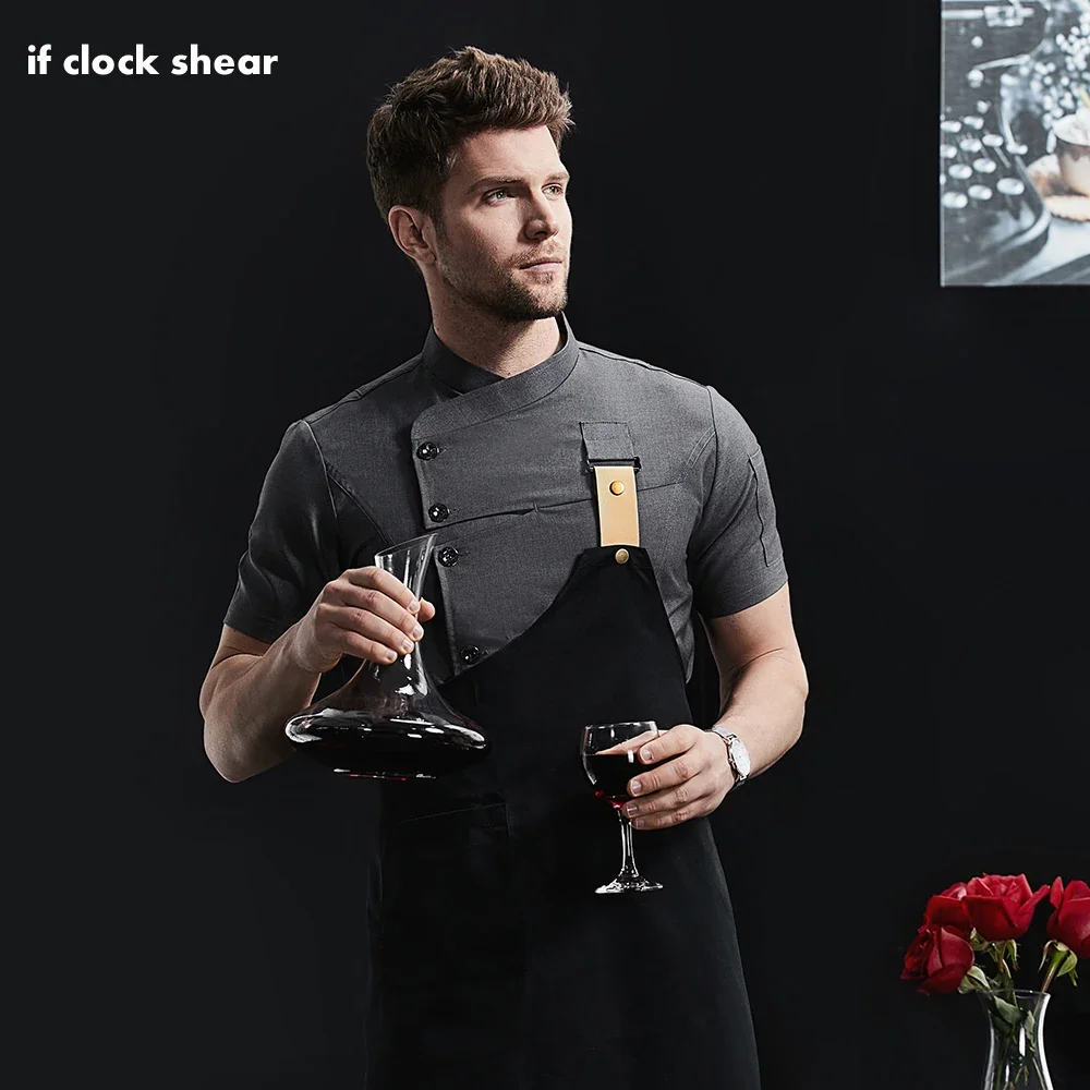 Multicolor Cook Clothes Unisex Chef Jacket Men Chef Coat M-4XL Restaurant Hotel Kitchen Chef Uniform Kitchen Catering Work Shirt