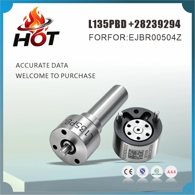 Euro III Fuel Nozzle And Control Valve L135PBD+28239294 Combination Kit Engine Components Compatible With EJBR00504Z LI2842