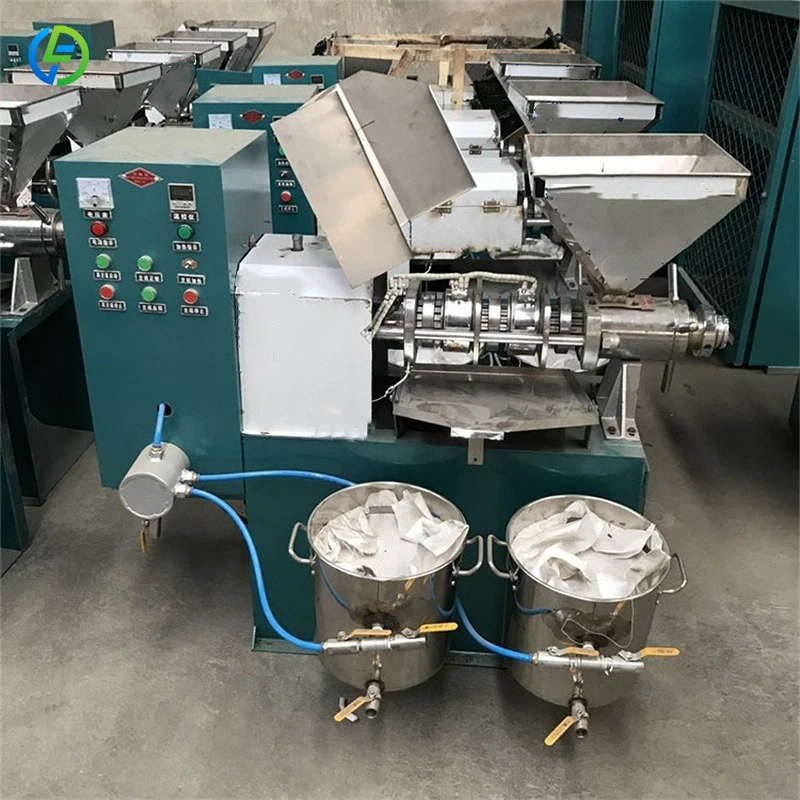 Coconut Copra Soybean Screw Oil Press Machine with Filter Price Peanut Coconut Oil Press Machine FL Customized