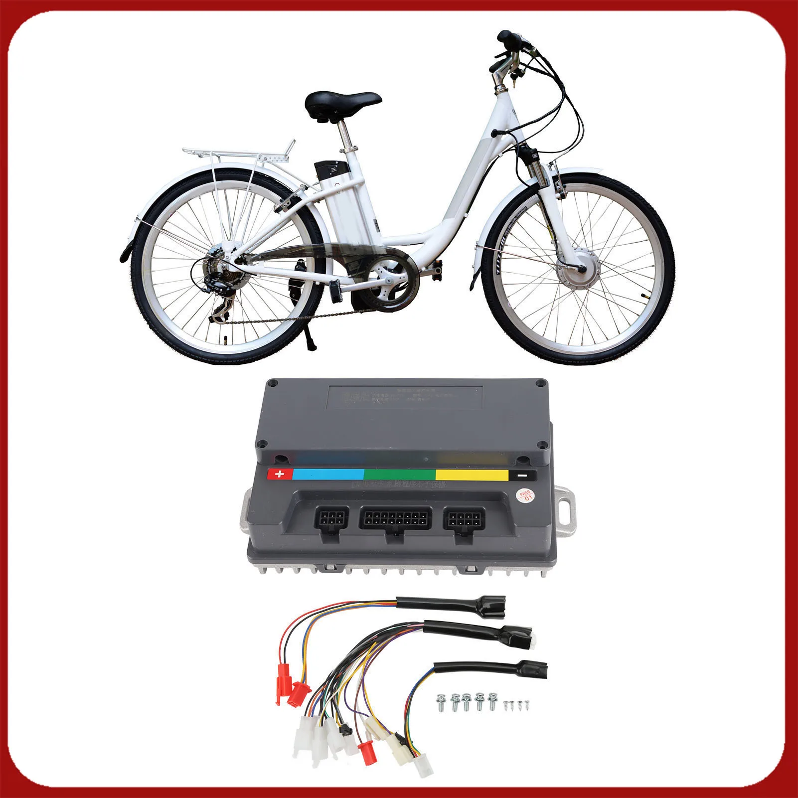 

Motor Controller Kit EM50SP 3960W Electric Motorcycle for VOTOL ECU Sine Controller IP67 Water Resistant PC Programmable
