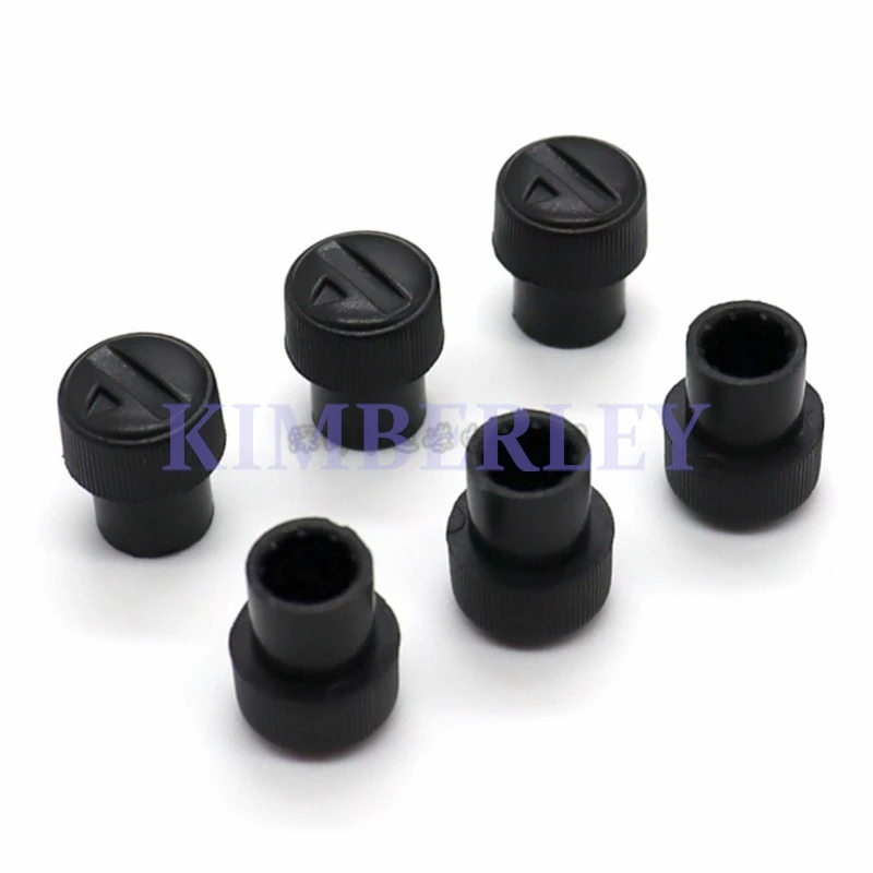 20 Piece 11*13MM Plastic Knob Plum Shaft Knob Cap Potentiometer Knob Audio Volume Adjustment Knob Cap