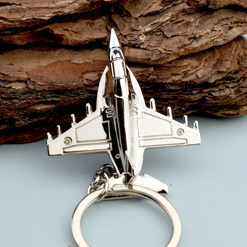 Fighter plane Keychain Creative Fighter aircraft Keychain Jewelry Gift battle-plane gifts