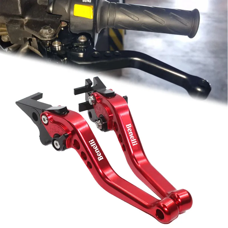 Palancas de freno y embrague ajustables CNC para motocicleta Benelli 502C Benelli 752S TRK502X