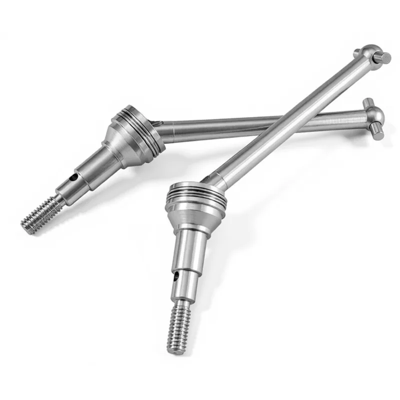 WOTT-For MJX 1/14 Scale 14210 H14BM RC Car Replacement Front& Rear CVD Drive Shaft Coupler Kits- Couplings, Nuts Upgrades