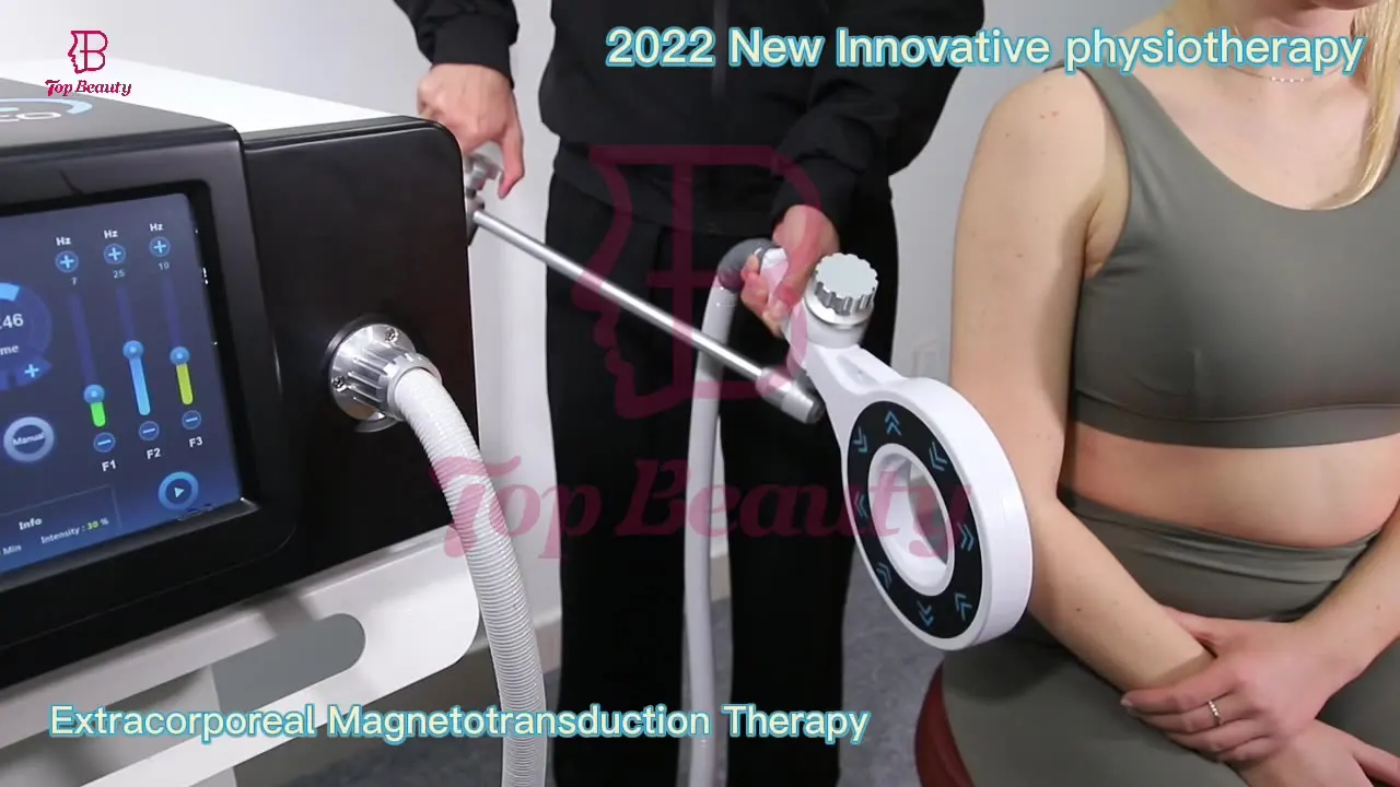 2022 New Emtt 4.0t Magnetolith Transduction Pain Relief Physical Therapy Machine Sport Recovery Rehabilitation Equipment