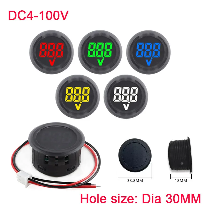 2Pcs Dc 4-100V Car …