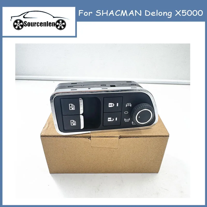 For SHACMAN Delong X5000 Door Control Switch DZ97189584598 Window Regulator Module Heavy Truck Parts