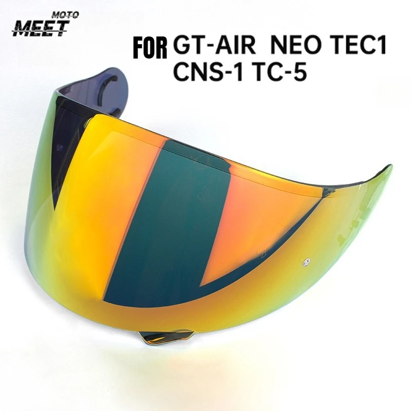 

Линзы для мотоциклетного шлема, анфас, козырек для мотоциклетного шлема, защита от ультрафиолета для SHOEI GT-AIR1 2 NEOTECCNS1, очки, анфас, линзы для шлема