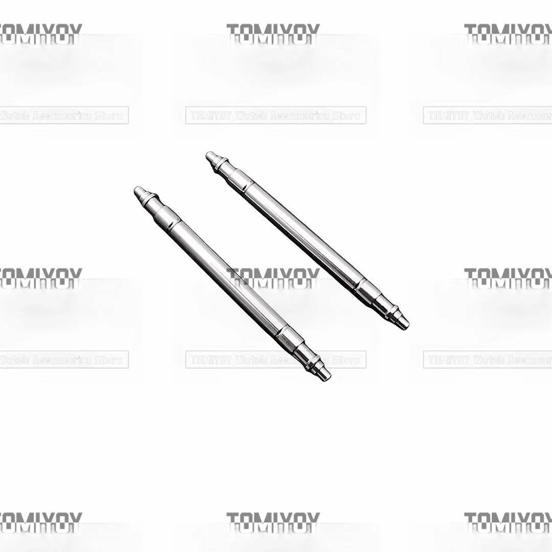2PCS 1.8MM 316 Precision Steel Axis 19MM 20MM 21MM Spring Bar Fit For Omega Seahorse 600 Series Watch