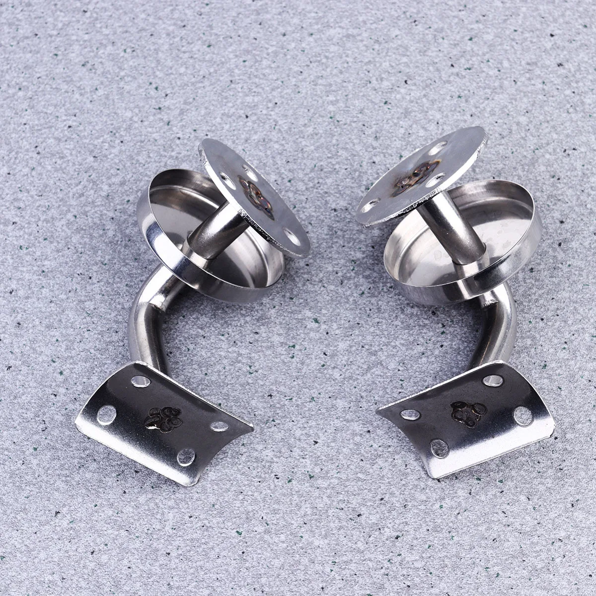 

5 шт., настенный держатель из нержавеющей стали, сверхмощный поручень, поддержка для ванной комнаты, кронштейн для душа, монтаж на поручни