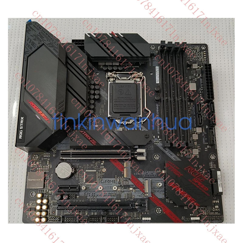 

used For ASUS ROG STRIX B460-G GAMING LGA1200 DDR4 DP+HDMI 2×M.2 Motherboard.