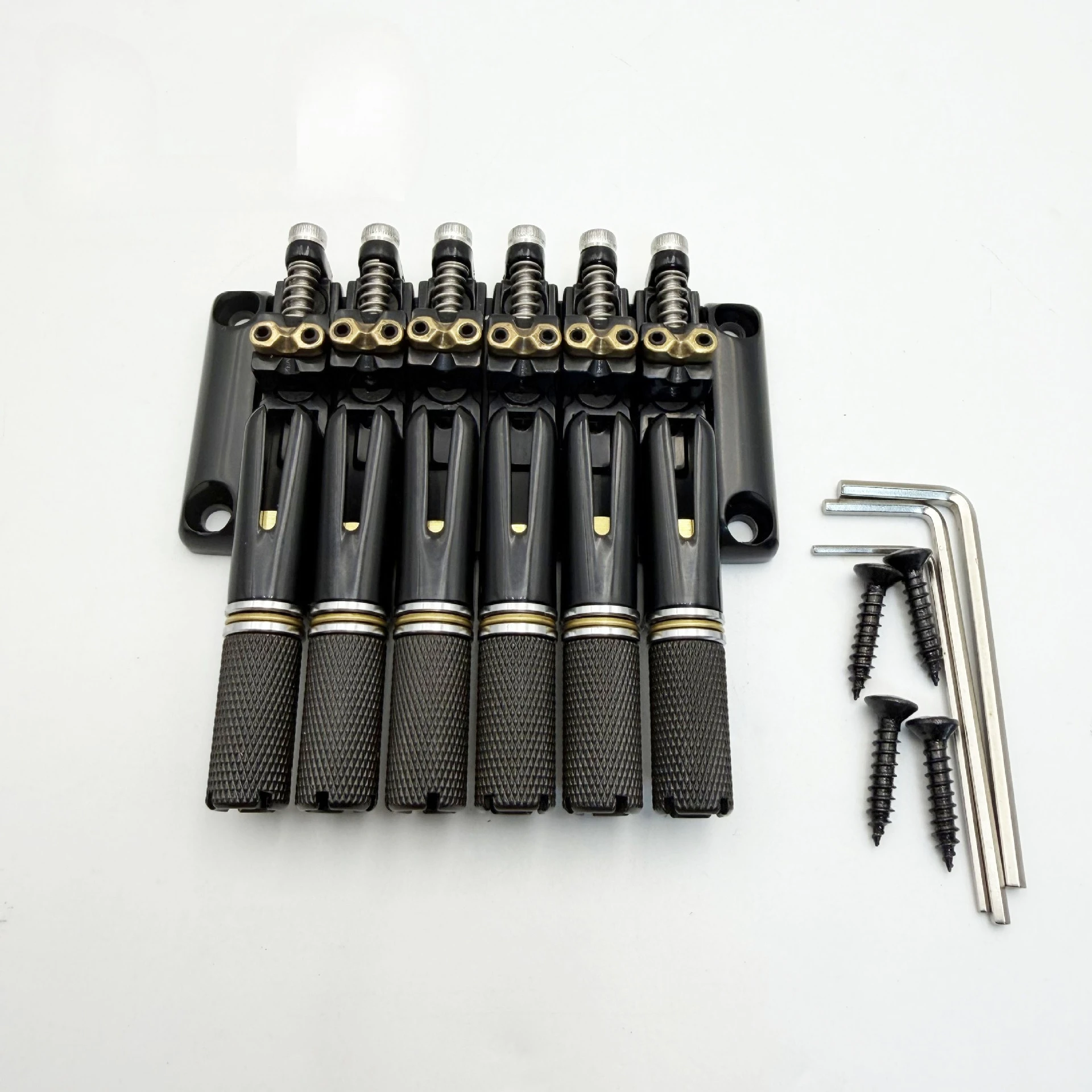 

Brass 6-string Headless Electric Guitar Lower Saddle Bridge Lower Saddle Bridge Electric Guitar String Bridge