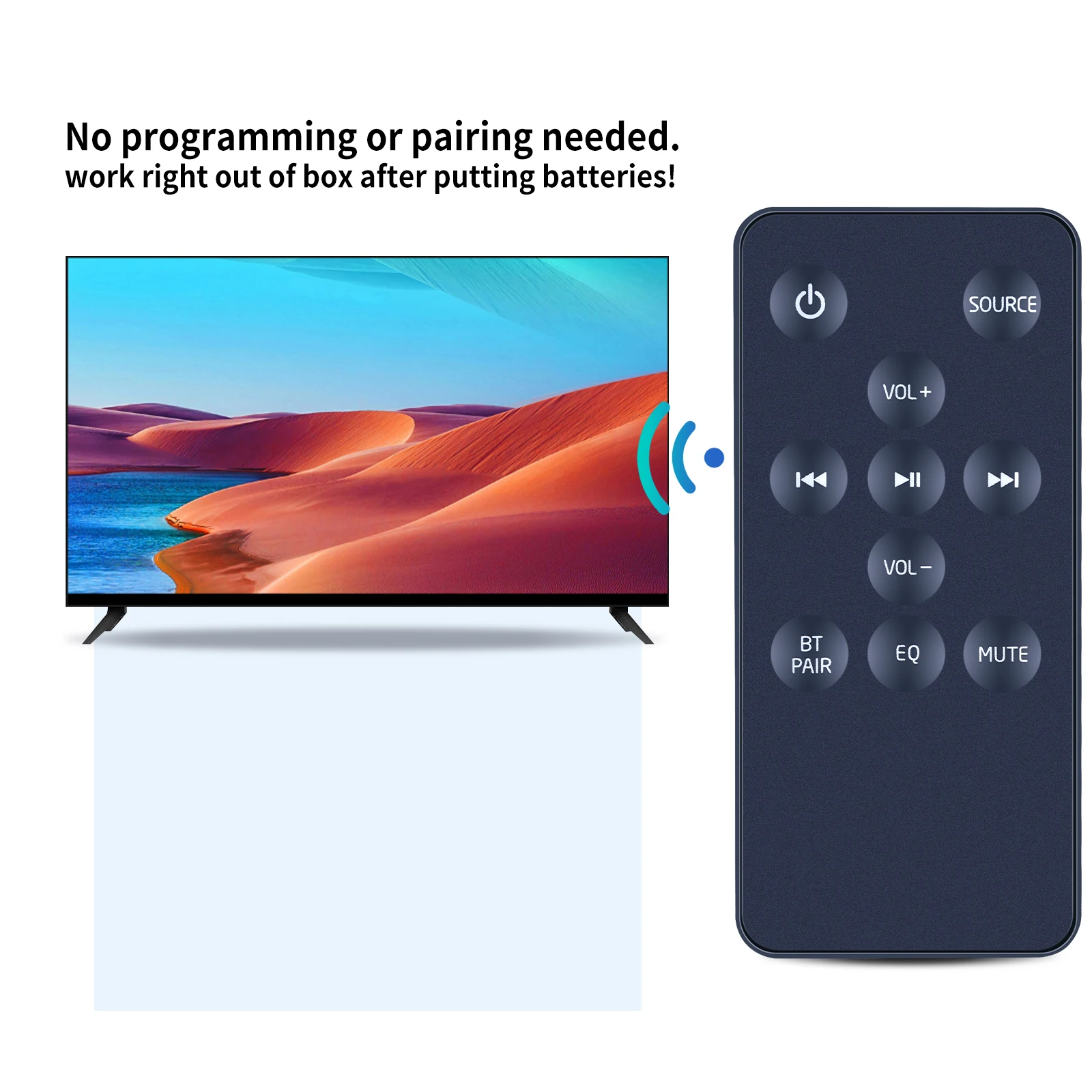 Neue Fernbedienung für Logik L32SWLB14 L32SBT15 Soundbar