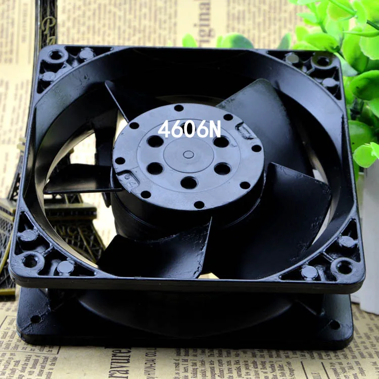 

High temperature resistance fan 20W 115V All metal Heat resistant fan 12CM 4606N 120X120X38MM high air volume fan