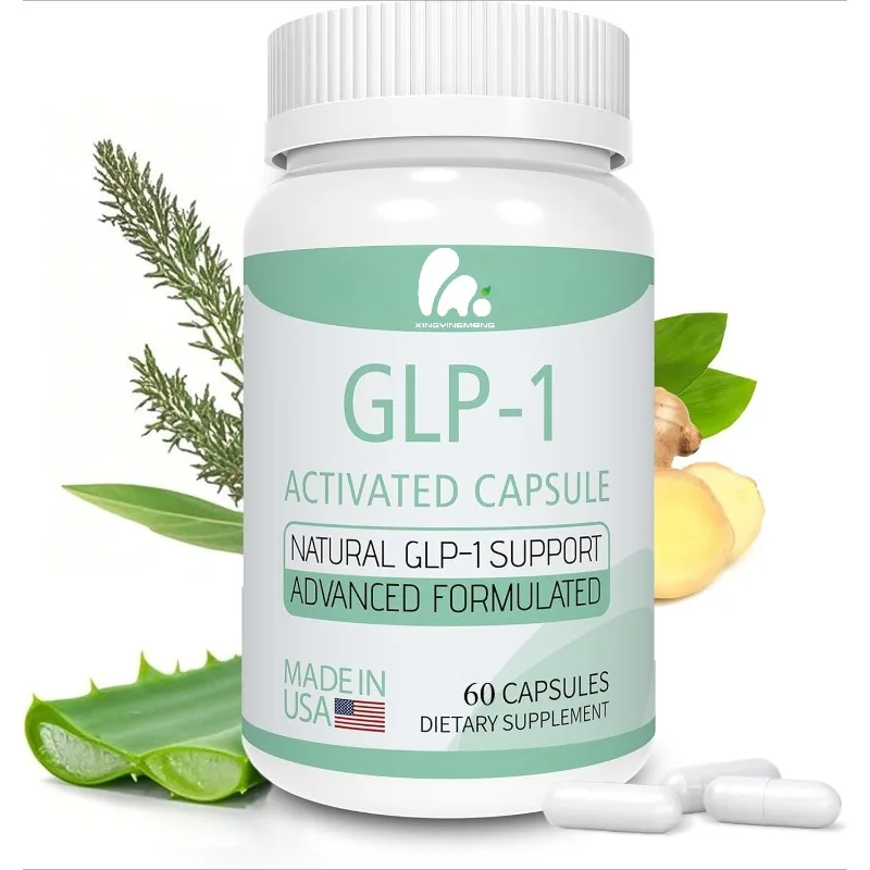 

Glp-1 Supplements Glp Activation Natural Formula - Metabolism, Energy, Gut, And Overall Supplements 60 Capsules