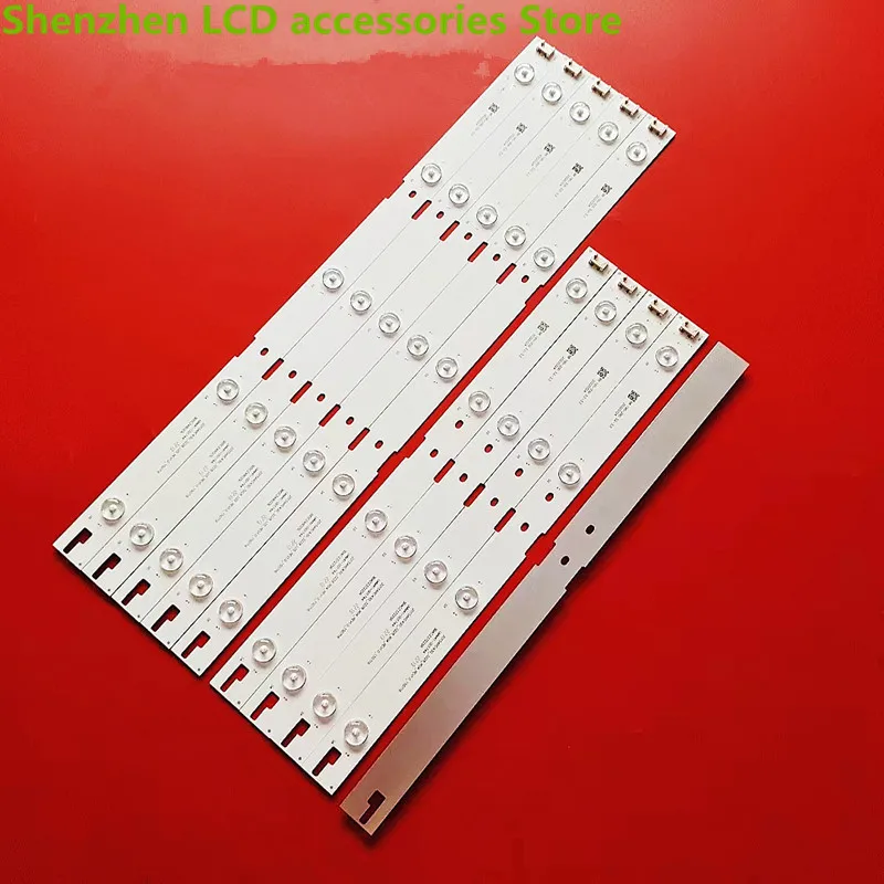 

10pcs LED Backlight Strip For Samsung GRUNDIG 43VLE6629 43VLE6524 43GFB6627 2015ARC430_3228 LM41-00174A 00173A IC-B-HWCR43D641R