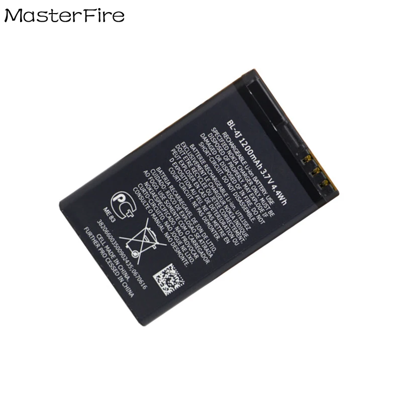 

Wholesale BL-4J BL 4J BL4J 1200mah 3.7V Replacement Phone Lithium Battery For Nokia lumia620 C6 C600 C6-00 Lumia 620 Touch 3G