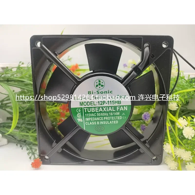 New for Bi-sonic 12P-115HB 115V 12cm Chassis Cabinet Multi-platform Cooling Fan