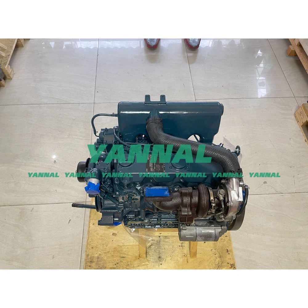 Refurbishment V2003-T Complete Engine Assy With Turbo For Kubota Excavator Engine Parts