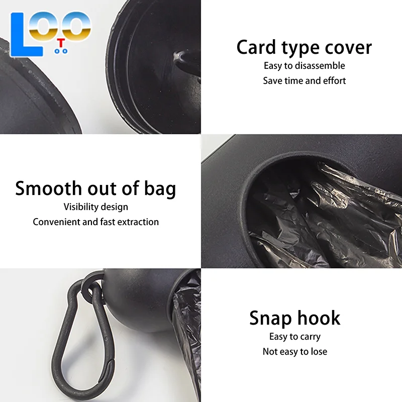 1 ชิ้นถุงขยะสัตว์เลี้ยงเครื่องจ่ายสุนัขอุจจาระถุงพลั่วแคปซูลสะดวกสุนัขอุจจาระถุงเก็บถุงขยะตู้