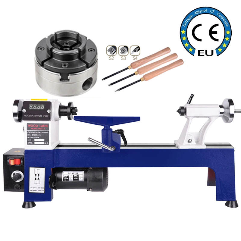 

3,5-дюймовый патрон, деревообрабатывающий токарный станок, 8-дюймовый вращающийся станок по дереву с набором токарных инструментов, ручка «сделай сам», механическое оборудование