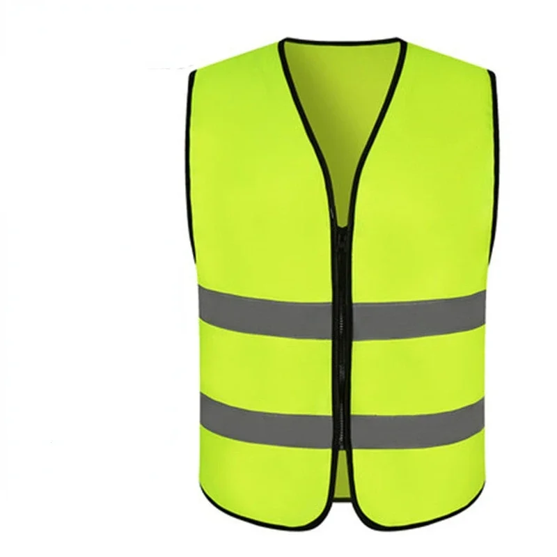 Outdoor Night Riding Running Hi-Vis Safety Vest Reflective Jacket Security Waistcoat For Outdoor Night Operations