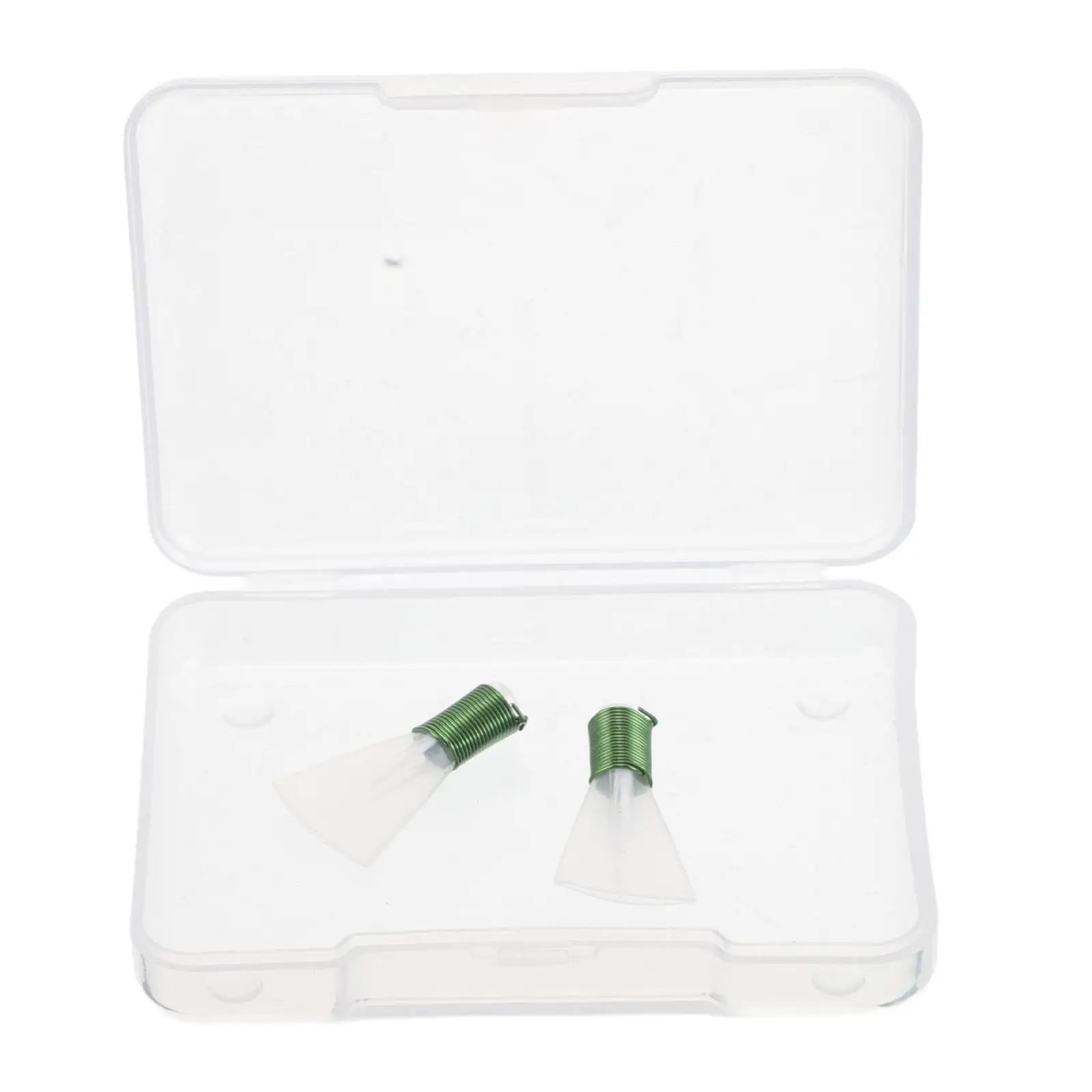 

2 Pcs Suona Whistle Instrument Parts and Accessories Flute Mouthpiece for Clarinet Soprano Sax Reeds Plastic