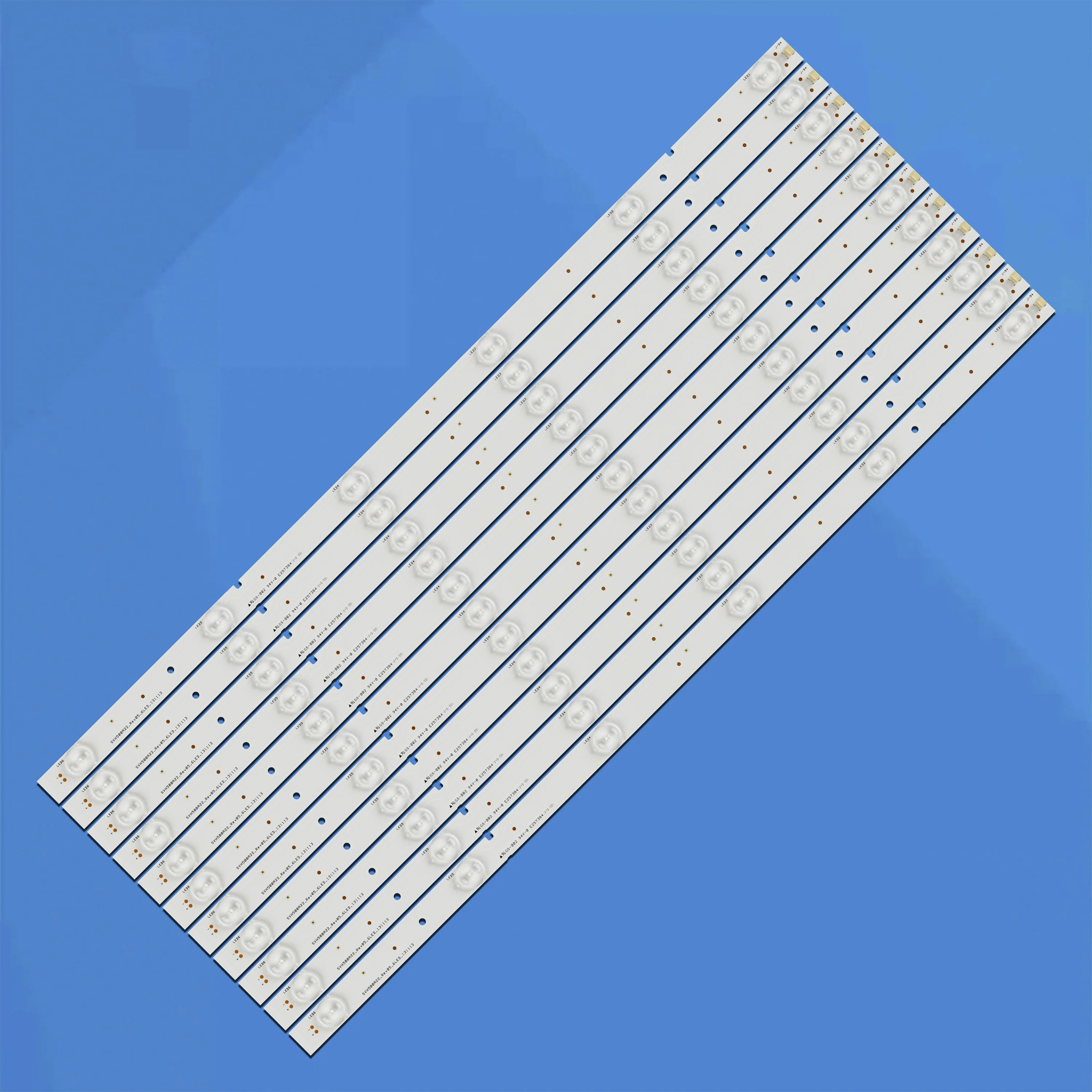 

11 шт. x 50-дюймовые полосы светодиодной подсветки для HI SENSE_50_3030_11*6_6S1P HD500DF-B57/S0 NS-50D550NA15 SVH500A22_REV04_6LED_131113