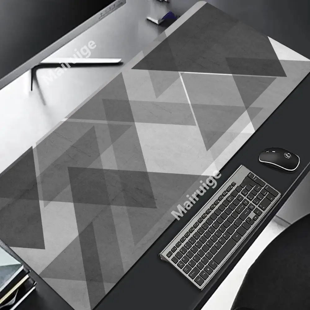 

Треугольный художественный коврик для мыши, компьютерные аксессуары, офисные игровые настольные коврики, резиновые противоскользящие коврики для игровой клавиатуры, коврики для мыши XL, настольные коврики 40X90