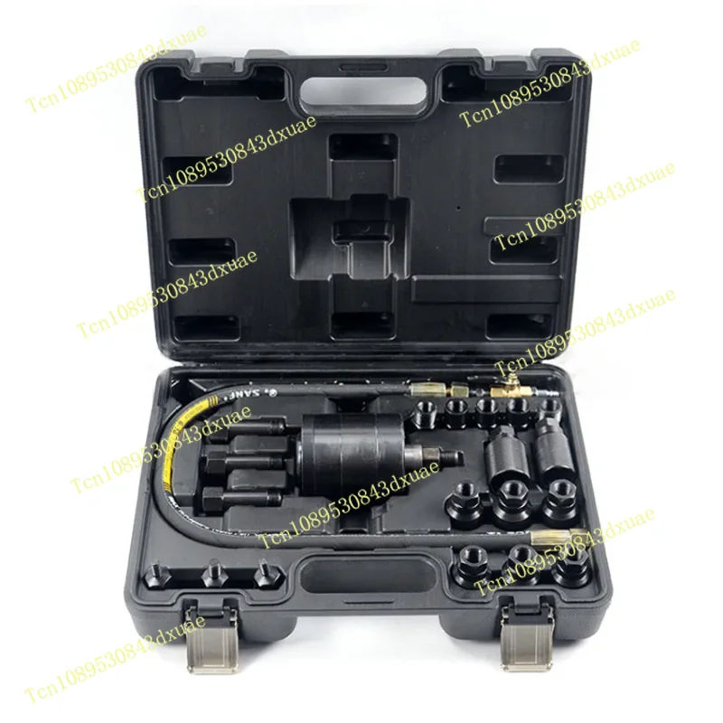 New Common Rail Diesel Fuel Injector Pneumatic Puller Hammer Remover Tool Pneumatic Removal Puller Combination Kit Professional