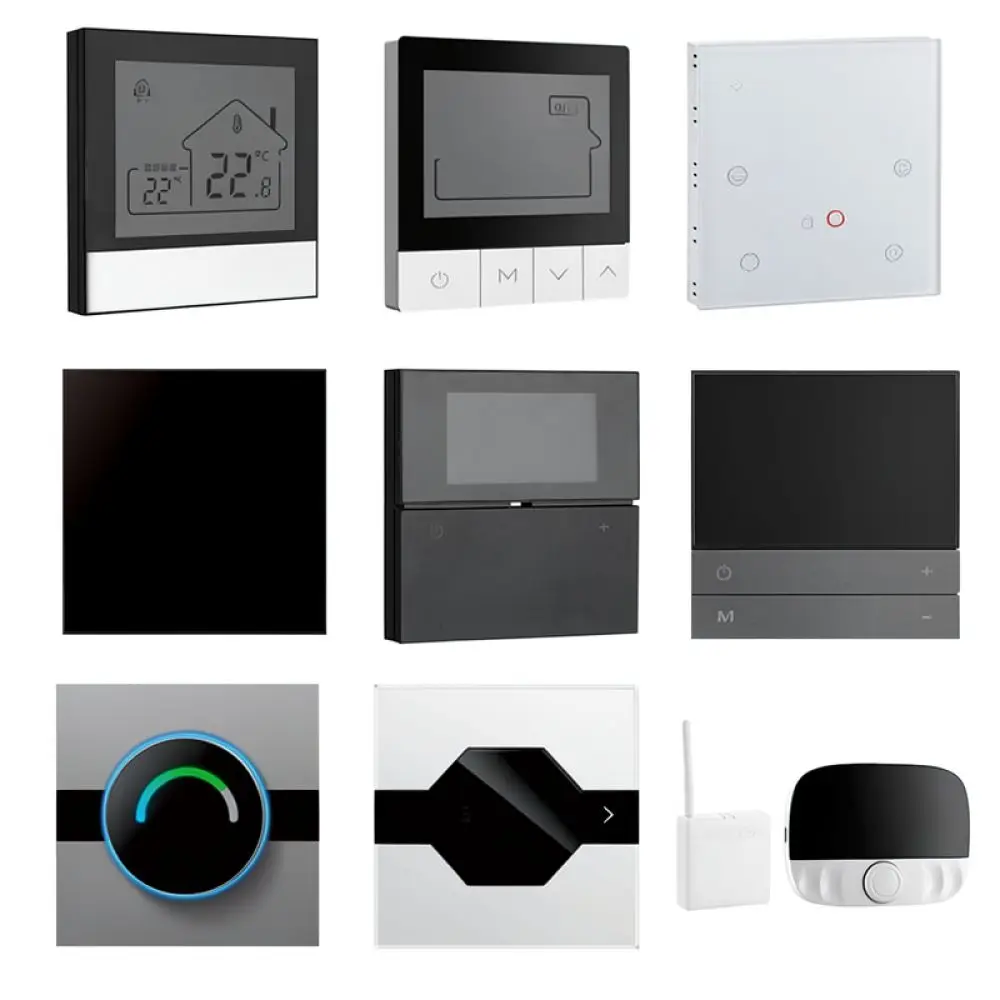 ANQUAN Centralized Hub Controller Wired Boiler Heating Control Box HVAC System Wall Mounted Manifold Wiring Device