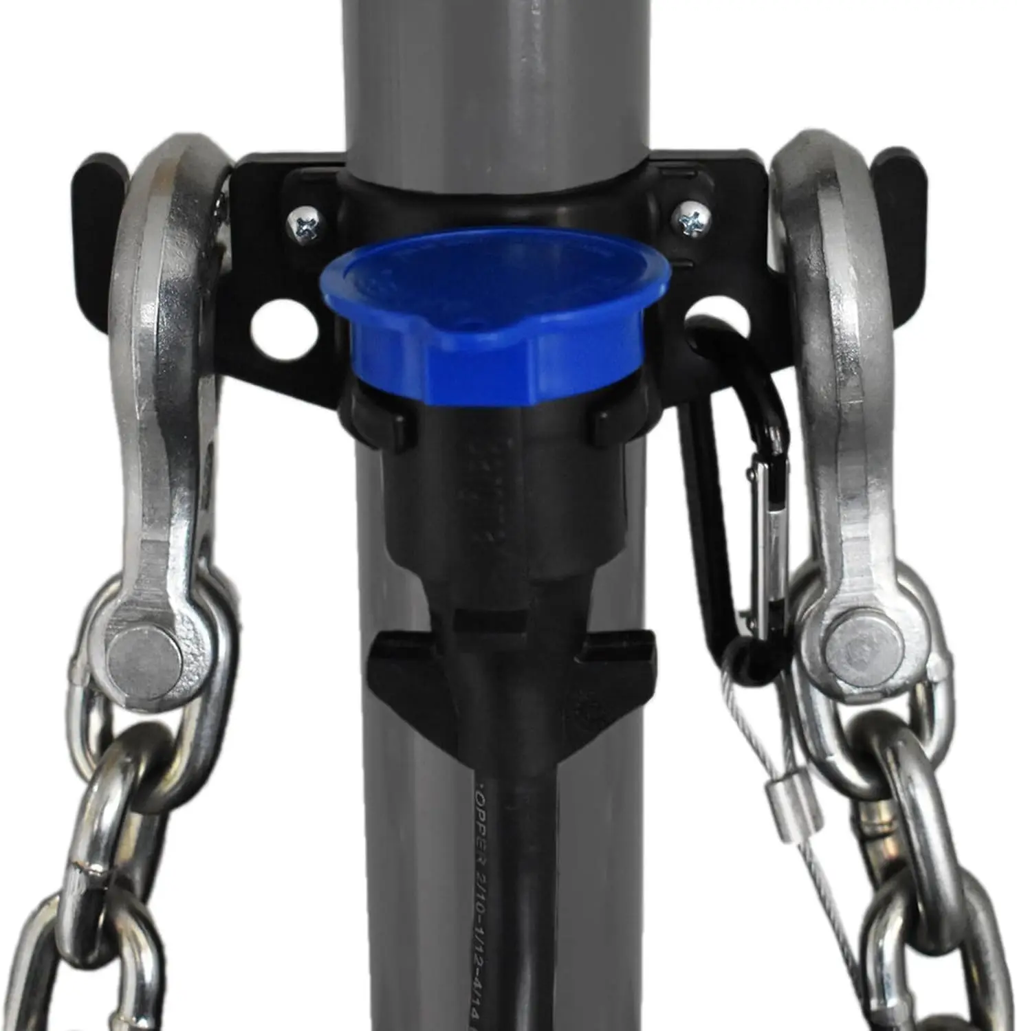 

Органайзер для буксировки на 7 точек крепления для ручных/электрических фаркопов 2 и 2,25 дюйма - Простая установка, аксессуары для автодомов с боковыми крюками